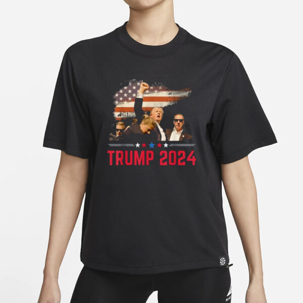 President Trump Trending Political Trump 2024 Election T-Shirt1