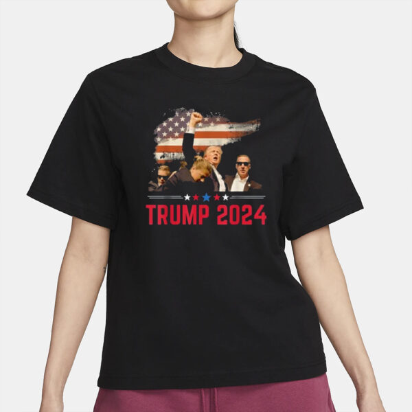 President Trump Trending Political Trump 2024 Election T-Shirt2