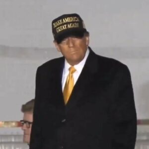 President Trump Unveils the BLACK: A Revolutionary New Product 9 President Trump debuts the BLACK & GOLD MAGA HAT