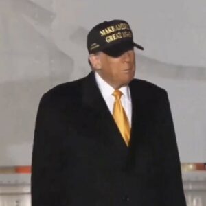 President Trump Unveils the BLACK: A Revolutionary New Product 10 President Trump debuts the BLACK & GOLD MAGA HAT