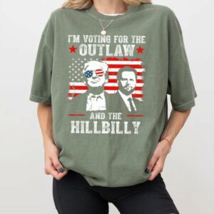 Ridin With The Outlaw And The Hillbilly Trump Shirt, 2024 Election Conservative Political Republican Sweater, Trump Supporter Sweatshirt 4 Ridin With The Outlaw And The Hillbilly Trump Shirt, 2024 Election Conservative Political Republican Sweater, Trump Supporter Sweatshirt1
