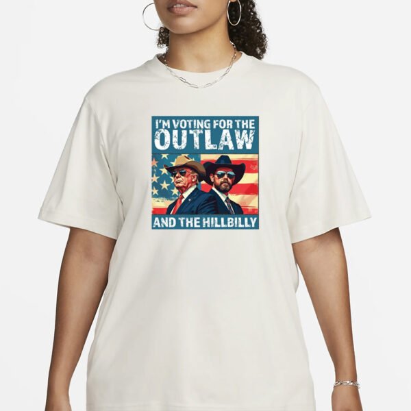 Ridin With The Outlaw And The Hillbilly Trump Shirt2