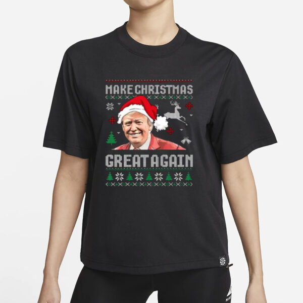 Santa’s Favorite Felon Sweatshirt, Trump Christmas Shirt, Funny Trump Shirt1