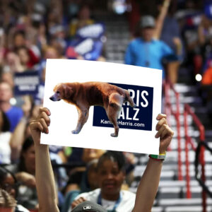 Smart Dog 2024: Protect Your Yard from Kamala Harris 7 Smart dog 2024 Yard Sign Anti Kamala Harris USA