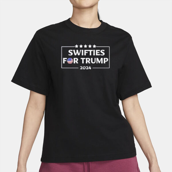 Swifties For Trump 2024 Text Shirt2