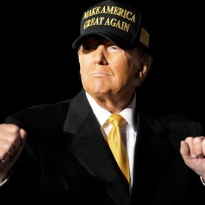 Show Your Patriotism with the Bold BLACK AND GOLD MAGA HAT 9 TRUMP DARK GOLD MAGA HAT