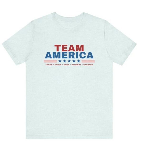 Team America - Trump, Vance, Musk, Kennedy, Gabbard Shirt! Save America! Team America shirt, Trump shirt, Trump Musk, Trump Kennedy,2