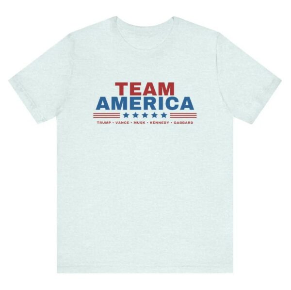 Team America - Trump, Vance, Musk, Kennedy, Gabbard Shirt! Save America! Team America shirt, Trump shirt, Trump Musk, Trump Kennedy,2