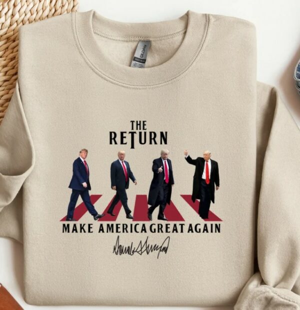 The Return Shirt, Funny Trump Shirt, Republican Shirt, Trump 2024 Shirt, Make America Great Again Shirt, Donald Trump Shirt, Maga Shirt1