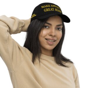 Black and Gold Hat: A Timeless Statement of Style and Sophistication 9 The black and gold hat cap usac