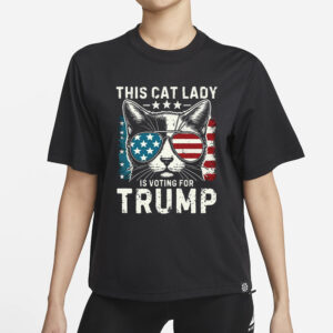 Cat Lady for Trump: Comfort Colors Tee, MAGA Shirt, Cat Mom for Trump 5 This Cat Lady Is Voting For Trump Comfort Colors® Tee, MAGA Shirt, Cat Mom for Trump1