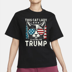Cat Lady for Trump: Comfort Colors Tee, MAGA Shirt, Cat Mom for Trump 6 This Cat Lady Is Voting For Trump Comfort Colors® Tee, MAGA Shirt, Cat Mom for Trump2
