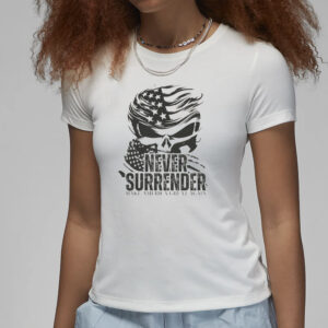 Patriotic Trump 2024 Tee: Never Surrender, Show Your Support 7 Trendy Patriotic Trump 2024 Tee, Never Surrender Shirts3