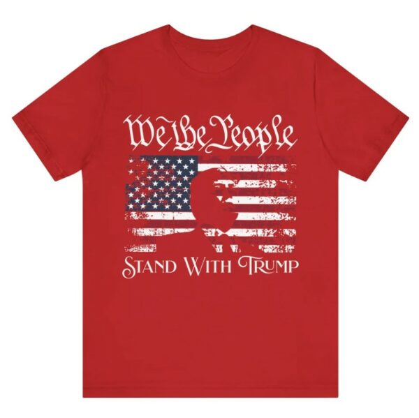 Trump 2024 American Flag Vintage T-Shirt MAGA trump 2024 T Shirt Father's day gift Unisex Jersey Short Sleeve Tee We the People T-Shirt2