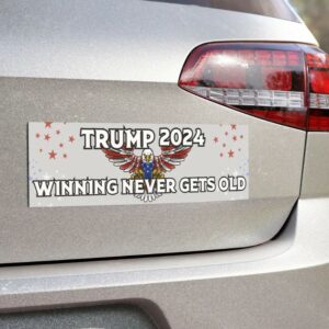 Trump 2024 Bumper Sticker Car Magnet: Vote for Trump, Republican Party Accessory 5 Trump 2024 Bumper Sticker Car Magnet Election 2024 Sticker for Vehicles Vote for Trump Boat Magnet Republican Party Accessory for Office2
