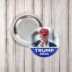 Show Your Support: Trump 2024 Campaign Buttons 4 Trump 2024 Buttons US