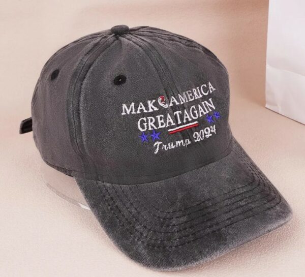 Trump 2024 Campaign Hat, MAGA Make America Great Again President, Donald Trump Hat Embroidered USA, Support Trump Vintage Cotton Twill Cap1