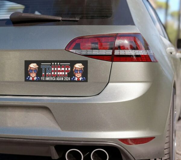 Trump 2024 Car Magnet1