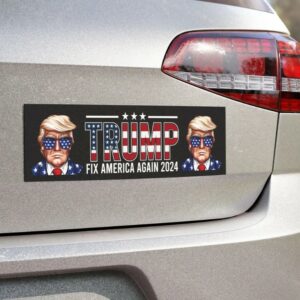 Show Your Support: Trump 2024 Car Magnet 5 Trump 2024 Car Magnet2