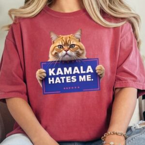 Trump 2024 Duck Kitten Shirt: Vintage Style, Unisex Comfort Colors 5 Trump 2024 Duck Kitten Shirt, Springfield OH Shirt, Kamala Hates Me Shirt, Unisex Vintage Style, Trump Shirt Comfort Colors Unisex Shirt1