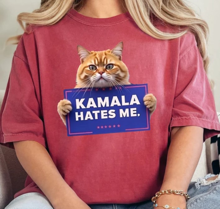 Trump 2024 Duck Kitten Shirt: Vintage Style, Unisex Comfort Colors 9 Trump 2024 Duck Kitten Shirt, Springfield OH Shirt, Kamala Hates Me Shirt, Unisex Vintage Style, Trump Shirt Comfort Colors Unisex Shirt1