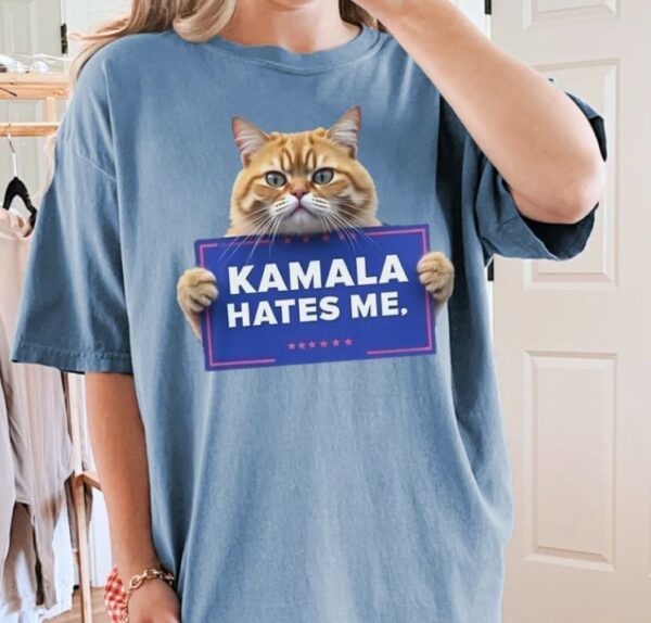 Trump 2024 Duck Kitten Shirt, Springfield OH Shirt, Kamala Hates Me Shirt, Unisex Vintage Style, Trump Shirt Comfort Colors Unisex Shirt2