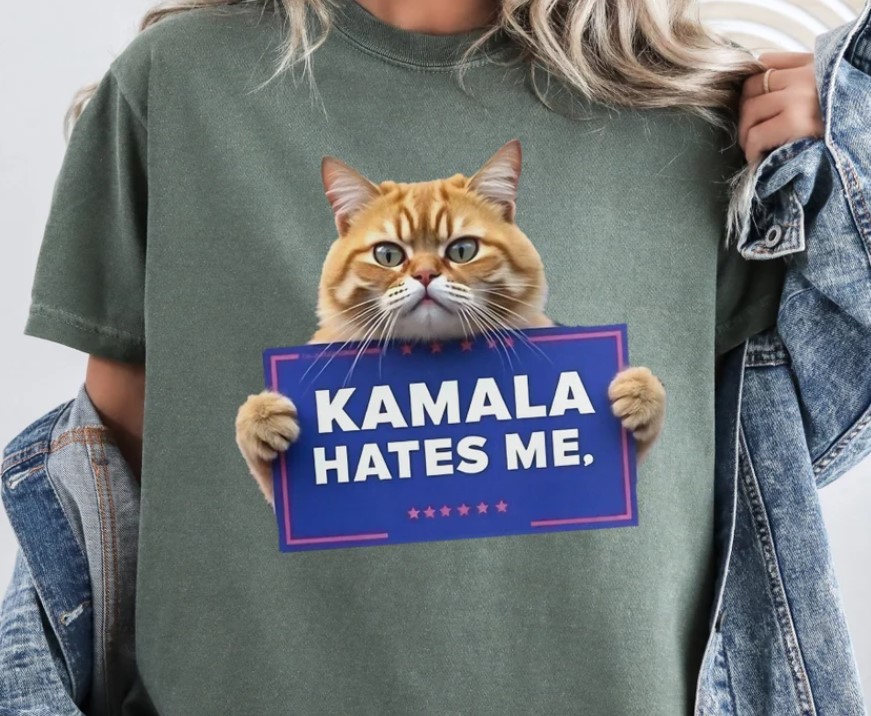 Trump 2024 Duck Kitten Shirt: Vintage Style, Unisex Comfort Colors 11 Trump 2024 Duck Kitten Shirt, Springfield OH Shirt, Kamala Hates Me Shirt, Unisex Vintage Style, Trump Shirt Comfort Colors Unisex Shirt3