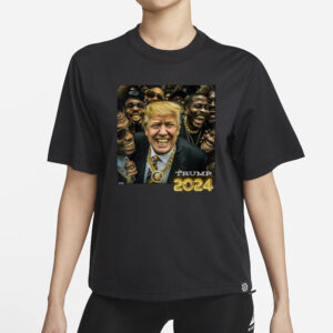 Trump 2024 Election Gold Teeth MAGA Hood Gangsta T-Shirts: Show Your Support in Style 5 Trump 2024 Election Gold Teeth MAGA Hood Gangsta T-Shirts1