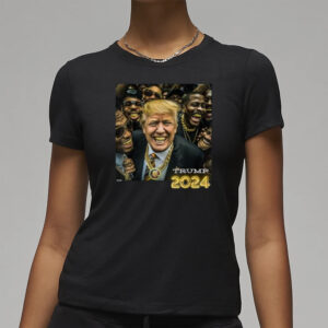 Trump 2024 Election Gold Teeth MAGA Hood Gangsta T-Shirts: Show Your Support in Style 7 Trump 2024 Election Gold Teeth MAGA Hood Gangsta T-Shirts3