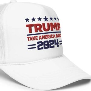 Trump 2024 Embroidered Foam trucker hat, Donald Trump Hat Embroidered USA, Support Trump Hat, MAGA Take America Back Hat 5 Trump 2024 Embroidered Foam trucker hat, Donald Trump Hat Embroidered USA, Support Trump Hat, MAGA Take America Back Hat2