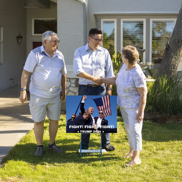 Trump 2024 Fight Yard Sign US