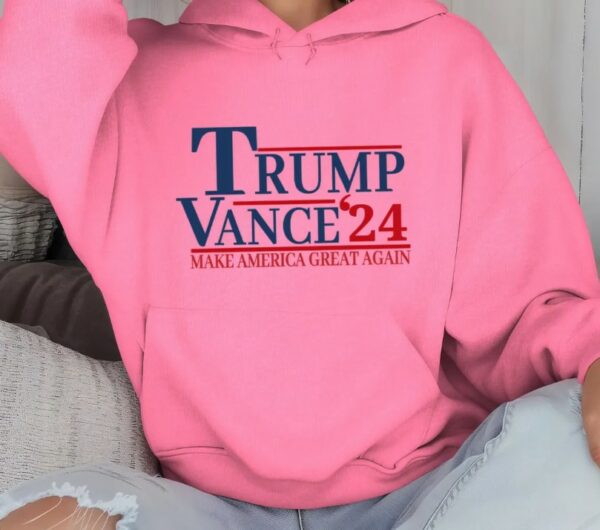 Trump 2024 Hoodie, Trump Vance 24, Trump 2024 Election, JD Vance Hoodie, MAGA Trump 2024, Never Surrender Donald Trump Hoodie3