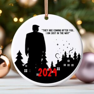 Trump 2024 Ornament: Show Your Conservative Pride with This Anti-Liberal Keepsake 5 Trump 2024 Ornament, Conservative Anti Liberal Ornament, Trump 2024 Christmas Ornament, Gift for MAGA, Trump Quote, Team Trump Keepsake2