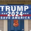 Trump 2024 Save America Banner, Trump 2024 Banner, Trump Banner, Trump Vinyl Banner, Vinyl Banner, Patriotic Banner, Patriotic Yard Sign
