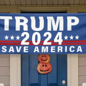 Trump 2024 Save America Banner, Trump 2024 Banner, Trump Banner, Trump Vinyl Banner, Vinyl Banner, Patriotic Banner, Patriotic Yard Sign
