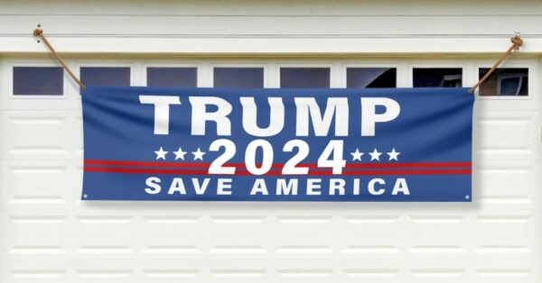 Trump 2024 Save America Banner, Trump 2024 Banner, Trump Banner, Trump Vinyl Banner, Vinyl Banner, Patriotic Banner, Patriotic Yard Sign1