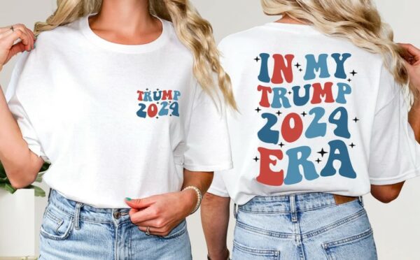 Trump 2024 Shirt, In My Trump 2024 Era Shirt, Trump for President 2024 Tshirt, Election Shirt, Donald Trump 2024 Tee, Trump Supporter Shirt