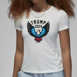 Show Your Patriotism: Trump 2024 Eagle Republican T-Shirt 7 Trump 2024 Shirt, Patriotic Eagle Shirt, Trump Shirt, Republican T-Shirt3