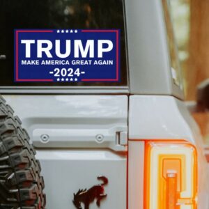 Trump 2024 Sticker | Trump Bumper Sticker | Vinyl Political Sticker | Multiple Sizes | Presidential Election 2024 | Make America Great Again 3 Trump 2024 Sticker Trump Bumper Sticker Vinyl Political Sticker Multiple Sizes Presidential Election 2024 Make America Great Again1