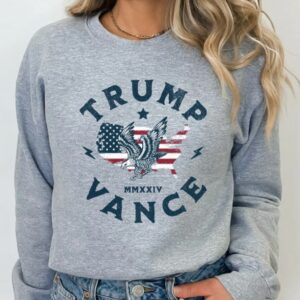 Trump 2024 Sweatshirt, Trump Vance 24, Republican Hoodie, President Donald Trump and JD Vance Republican Crewneck, Trump Supporter, MAGA3