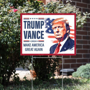 Trump 2024: Make America Great Again 4 Trump 2024 & Vance Senate Sign ,Make America Great Again Yard Sign6