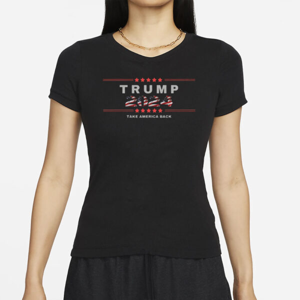 Trump 2024 president election women tank top Donald Trump Republican 2024 election Take America Back Make America Great Again mothers day