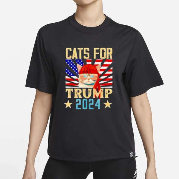 Trump 2024 shirt, Cat for Trump 2024 T-Shirts1