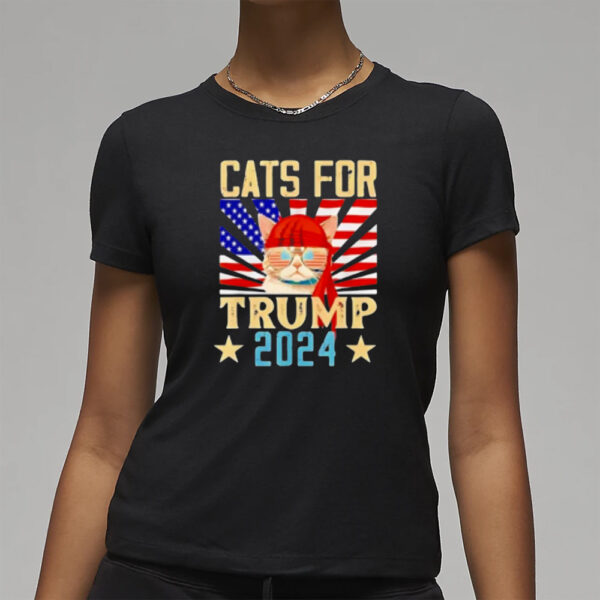 Trump 2024 shirt, Cat for Trump 2024 T-Shirts3