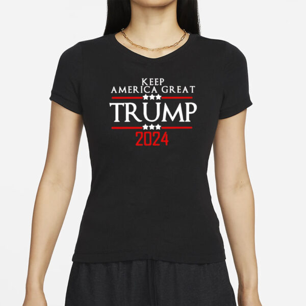 Trump 2024 shirt, Keep America great Donald Trump 2024 T-shirts