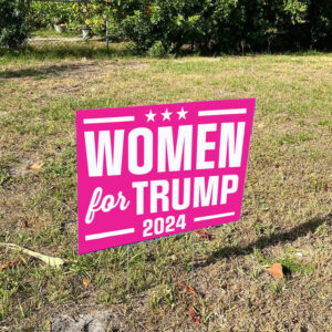 Women for Trump 2024: Show Your Support with Yard Signs and Flags 7 Trump 2024,Women For Trump Yard Signs, Trump For President 2024 Flag, Political Lawn Sign Women Yard Sign 1