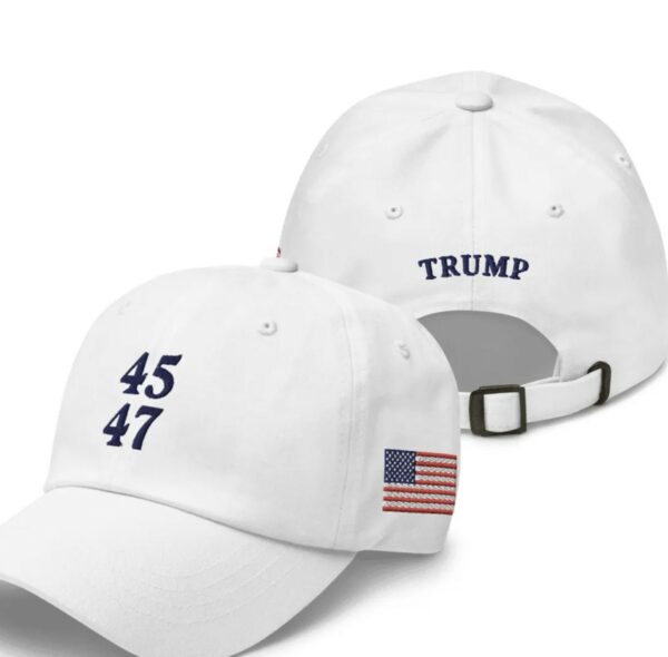 Trump 45 47 Hat Cap