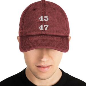 Trump 45 47: The Ultimate Patriotic Headwear 5 Trump 45 47 Hat Cap