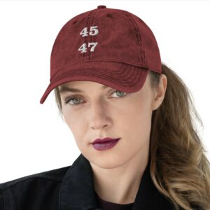 Trump 45 47: The Ultimate Patriotic Headwear 6 Trump 45 47 Hat Caps