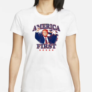 Trump America First Patriotic Tee 5 Trump America First Tee1